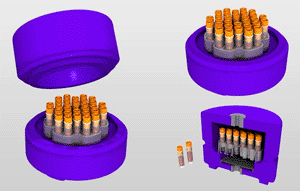 Image: The CoolCell FTS30, a large-capacity, high-density cell freezing system (Photo courtesy of BioCision).